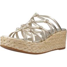 Platform Wedges Sandaler - Yellow