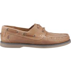 Hush Puppies Boat Shoes Hush Puppies Wilson Boat Shoe - Tan