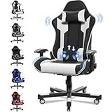 Gamerstol 150kg Jummico Ergonomisch Massage Gaming Stuhl 150kg