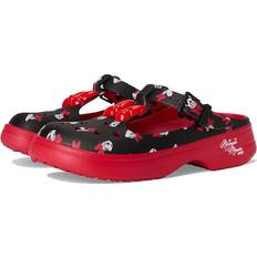 Red Clogs Crocs Minnie Mouse Mary Jane - Multi