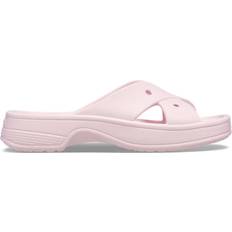 Crocs Pink Sandaler Crocs Classic Cross Strap - Pink Milk