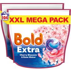Bold washing pods Bold Extra Pods Washing Liquid Laundry Detergent Capsules 52 x 2