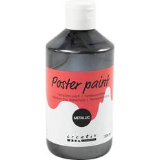 Tempera-maling Creativ Company Metallic Sort 300 ml