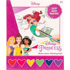 Princess Coloring With Water Coloring Block 27pcs