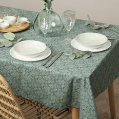 Chiffons & Tissus Atmosphera Anti-Tache Thais Vert 150x300 cm Nappe Vert (300x)