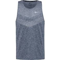 Blåa - Herr Linnen Nike Dri-FIT ADV Stide Tank Top - Grå