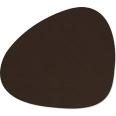 Lind DNA Nupo Placemat Curve L Hazel Place Mat Brown