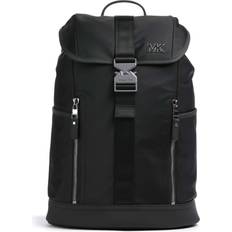Michael Kors Sort Rygsække Michael Kors Eli Nylon Aviator Backpack - Black