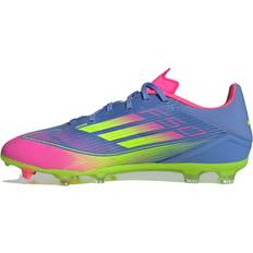F50 blue fusion lucid lemon lucid pink adidas F50 League Firm Ground Football Boots - Blue Fusion/Lucid Lemon/Lucid Pink