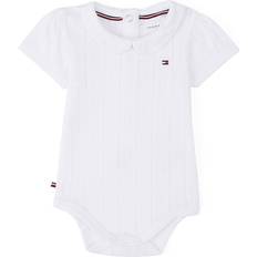 Tommy Hilfiger Baby Pointelle Cotton Bodysuit - White