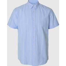Linne - Unisex Överdelar Selected Cotton Blend Short Sleeved Shirt