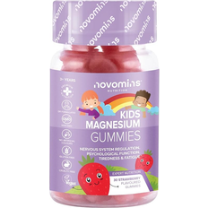 Novomins Kids Magnesium Gummies Vegan 1 Month Supply 546 Mg