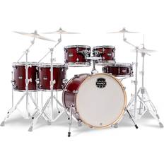 Drum Kits Mapex Mars Maple 22 6pcs LA Fusion Shell Pack Merlot Satin