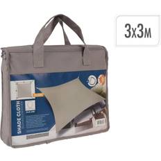 Zeil Luifels Lifetime Schaduwdoek Vierkant Taupe 300 x 300 cm 300cm