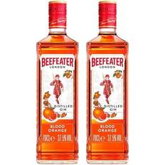 Beer & Spirits BeefEater Blood Orange Flavoured Gin Pack of 2 70cl