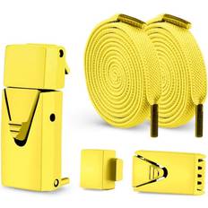 Zeuxo 2 Pairs No Tie Shoe Lace Press Lock Insert