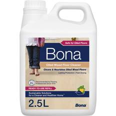 Bona Oiled Wood Floor Cleaner 2.5 Litre Refill White 0.66gal