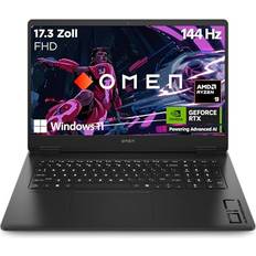 Hp omen 16 ryzen HP Omen Gaming Laptop 17.3 Zoll FHD 144 Hz AMD Ryzen 9 8945HS 16 GB DDR5 RAM 1TB SSD
