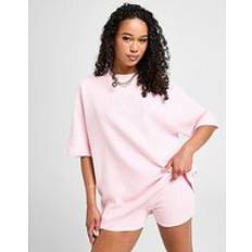 Hoodrich Stellar Waffle Boyfriend T-Shirt - Pink