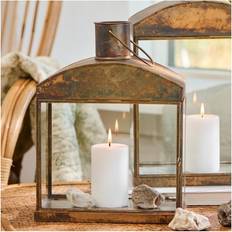 Ib Laursen Simon mit Buet Tag und Messingfinish H 32 Lanterne