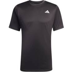 Men - Tennis T-shirts adidas Funktionsshirt - Schwarz/Weiß