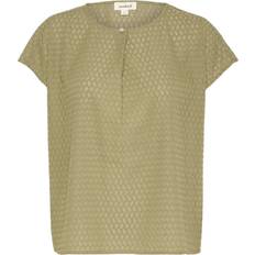 Soaked in Luxury Skjorter Soaked in Luxury Slkettie Top Bluser - Covert Green