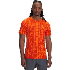 Under Armour Orange T-shirts Under Armour Launch Printed Short Sleeve T-shirt - Solar Orange/Reflective