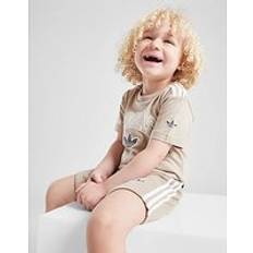 adidas Originals Varsity T-Shirt Shorts Set Infant - Beige