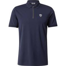 Men - Nylon Polo Shirts EA7 Emporio Armani Train Shield Polo - Navy