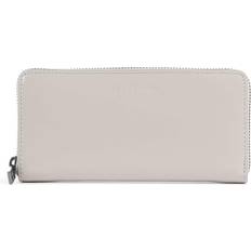 Liebeskind Sally Lack Distressed RFID Wallet - Light Grey