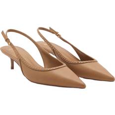 Yate Dam Slingbacks - Medium Brown