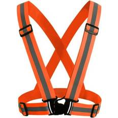 HOD Electronics Reflective Vest With High Visibility Bands Tape - Orange