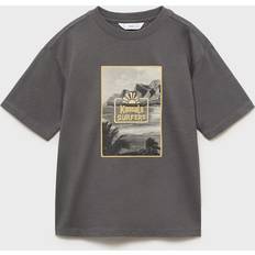 Mango Boys Surfers Short Sleeve Tshirt - Dark Grey