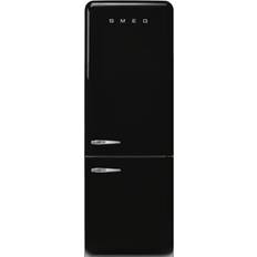 Smeg 50s Style Retro Fridge Freezer FAB38RBL6 Black