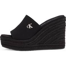 Hombre Sandalias de tacón Calvin Klein Jeans Zapatos Abiertos - Negro
