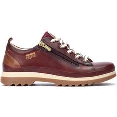 Pikolinos Läder Sneaker Med Dragkedja - Röd