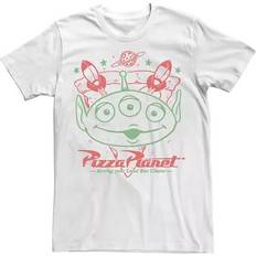 Men's Toy Story Alien Pizza Planet Sketch Tee