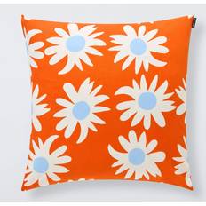 Marimekko Pudebetræk Marimekko Rakastaa Ei Rakasta 50x50 cm Orange-Off Pudebetræk Orange, Hvid (50x50cm)