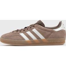 adidas Gazelle Indoor Sneakers - Earth Strata/Ftw White/Gold Metallic