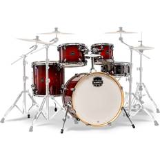 Röda Trumset Mapex Armory 22 Rock Fusion 5pc Shell Pack Red Onyx Burst