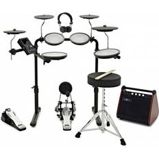 Drum Kits Gear4music VISIONDRUM-PRO Electronic Drum Kit Amp Pack