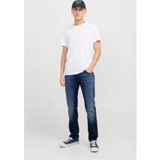 Herre - Viskose Jeans Jack & Jones Jjimike Jjfox I.k. Ge 424 Noos Jeans I Tapered Fit