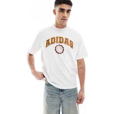 Adidas Yellow T-shirts adidas Summer of Sport Graphic T-Shirt - Cloud White/Preloved Ruby