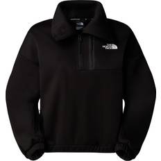 The North Face Women's Mountain Athletics 1/4 Zip Funnel Neck Fleece - Black