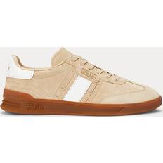 Polo Ralph Lauren Heritage Aera Sneakers Med Gummisula - Beige