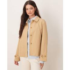 Gant Dame Kort Bilfrakke - Beige