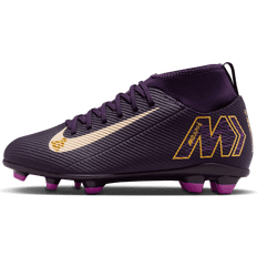 Football Shoes Nike Kids Air Zoom Mercurial Superfly X Club x Mbappe FG - Purple
