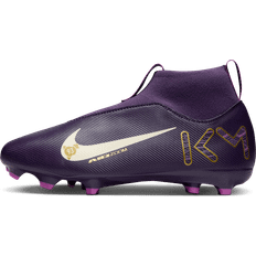 Nike Football Shoes Children's Shoes Nike Kids Air Zoom Mercurial Superfly X Academy High-Top Football Boot - Purple