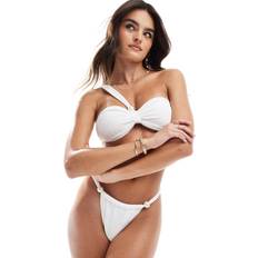 Vero Moda Badkläder Vero Moda Bikiniunderdel Med Pärlor - Vit
