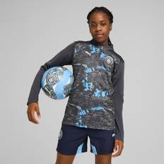 Puma Manchester City Pre-Match Quarter-Zip Top 5-6Y